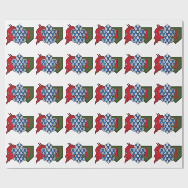 Papel De Presente Camisa da Brigada do Diabo (Aberto)