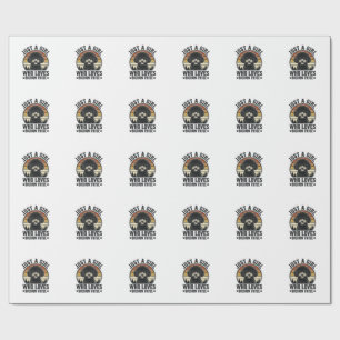 Papel De Presente Camisa de Menina Bichon Frise Amante de Cachorro V