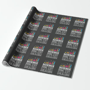 Papel De Presente Camisa de Química de Ciências Engraçada para Nerd