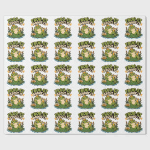 Papel De Presente Camisa Divertida de Rã Presente para Amante de Rãs