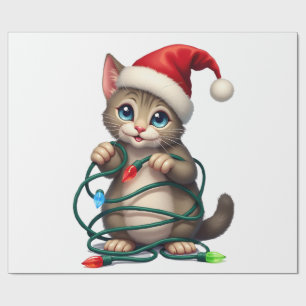 Papel De Presente Camisa Siamês de Natal com Decote em V (2)