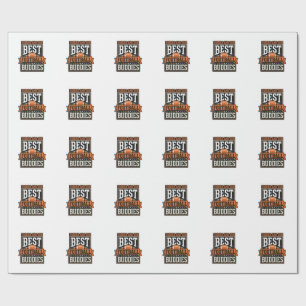 Papel De Presente Camisa Vintage Amigos de Futebol Pai e Filho Desi