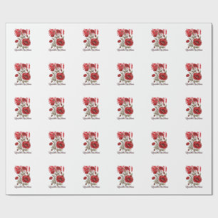 Papel De Presente Camisa Vintage Memorial Remember And Honor Papoula