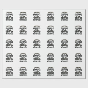 Papel De Presente Camisas De Motoqueiros Vintage Avôs Legais Andam D