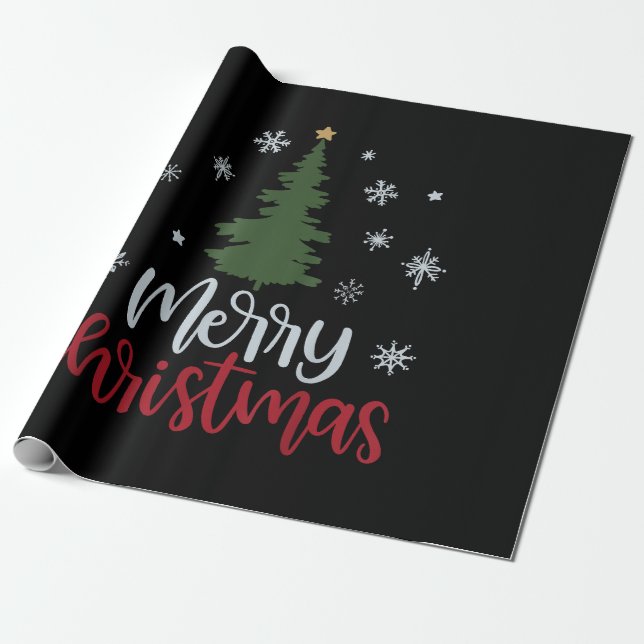 Papel De Presente Camisas De Natal Feliz Para As Mulheres (Desenrolado)