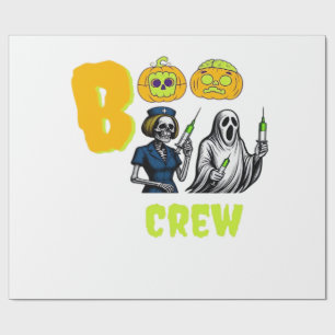 Papel De Presente Camiseta Clássica Boo Crew