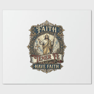 Papel De Presente Camiseta Famílias Multiculturais Bilíngues Jesus F