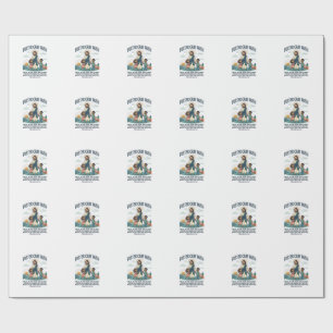 Papel De Presente Camiseta Gráfica Adoção de Jesus Cuidados Cristãos