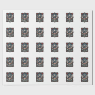 Papel De Presente Camiseta Gráfica Vetorial Patriota Stargazer