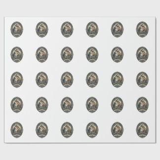 Papel De Presente Camiseta Vintage de Encorajamento para Viúva Viúvo
