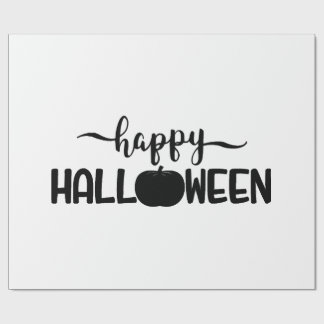 Papel De Presente Camisetas Feliz Halloween halloween