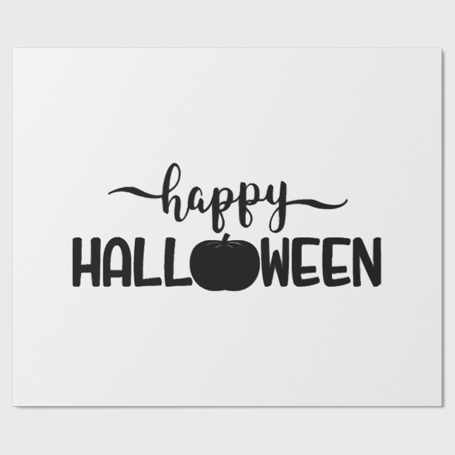 Papel De Presente Camisetas Feliz Halloween halloween (Aberto)