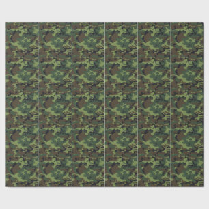 Papel De Presente Camo