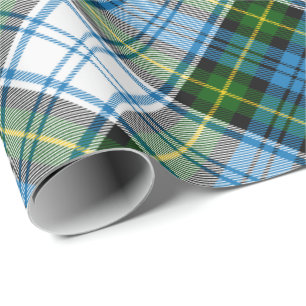 Papel De Presente Campbell Dress Tartan