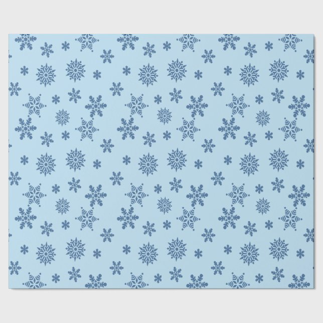 Papel De Presente Campo De Neve (Barra)