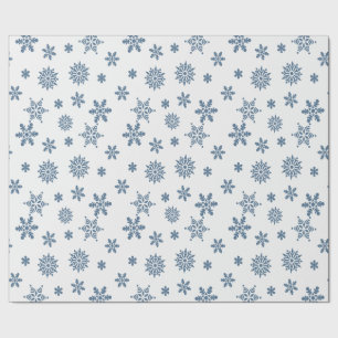 Papel De Presente Campo De Neve