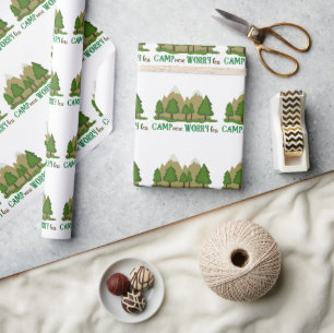 Papel De Presente Campo Mais Preocupado Menos