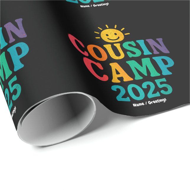 Papel De Presente Campo Primo 2025, Campanha Divertido de Férias de  (Ponta do rolo)