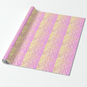 Papel De Presente camuflagem