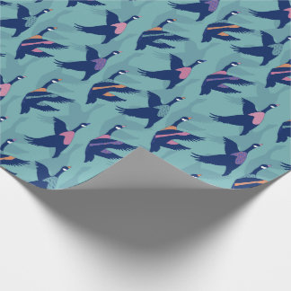 Papel De Presente Canadá Geese