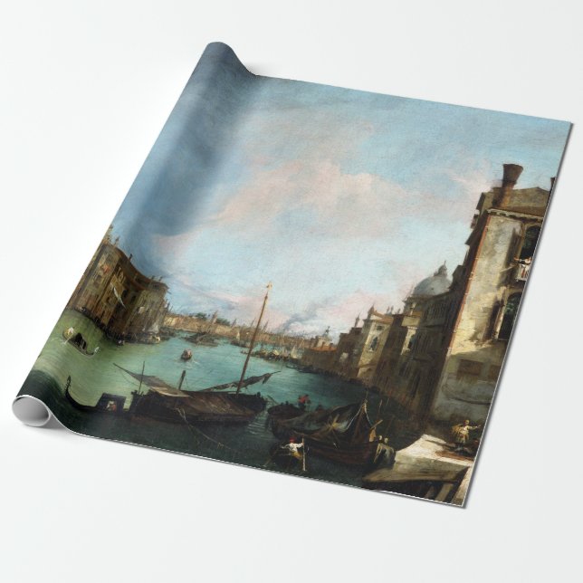 Papel De Presente Canaletto O Grande Canal de Veneza (Desenrolado)