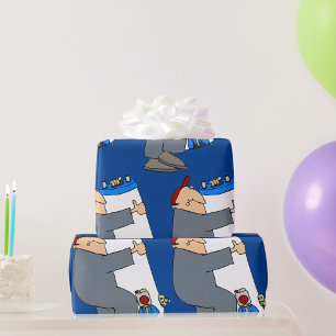 Papel De Presente Canalizador de desenhos