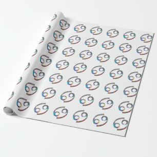 Papel De Presente cancer holograma