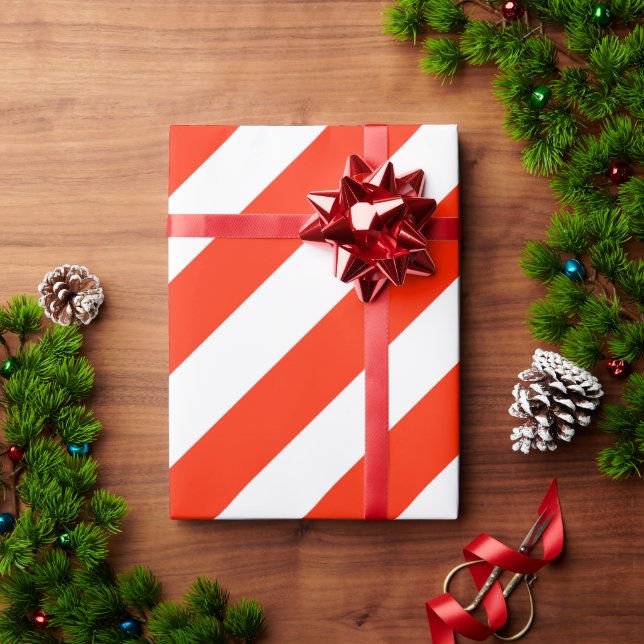 Papel De Presente Candy Cane (Presente de Natal)