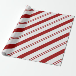 Papel De Presente Candy Cane