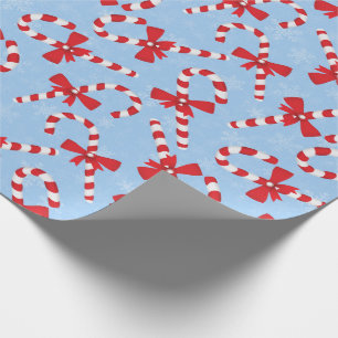 Papel De Presente Candy Cane Christmas