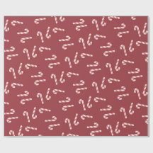 Candy Cane Wrapping Paper