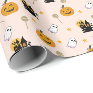 Papel De Presente Candy Star Halloween