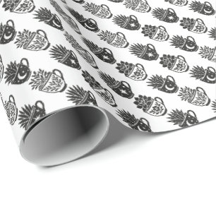 Papel De Presente Canecas de Suculentas