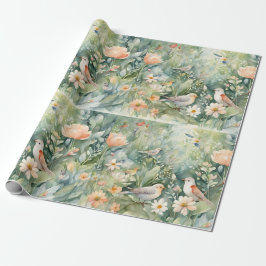 Papel De Presente Cantando amor