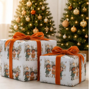 Papel De Presente Cantores de Natal
