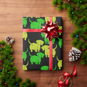 Papel De Presente Cão de Dachshund