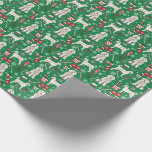 Papel De Presente Cão de Natal Labradoodle<br><div class="desc">labradoodle,  labradoodle christmas,  plástico de presente,  papel de embalagem labradoodle,  cão de Natal,  papel de embalagem de Natal,  plástico de presente de Natal,  labradoodle</div>