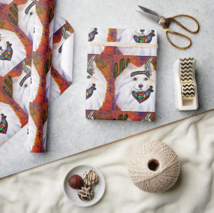 Papel De Presente Cão esquimó americano