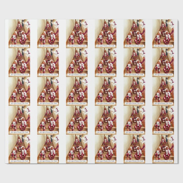 Papel De Presente Caos de Natal (Aberto)