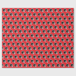 Papel De Presente Capacete de futebol americano