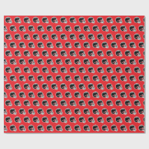 Papel De Presente Capacete de futebol americano