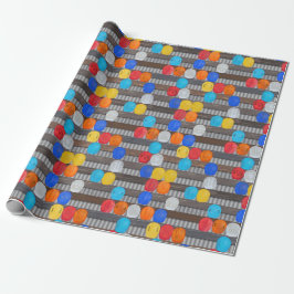 Papel De Presente Capacetes de Obra