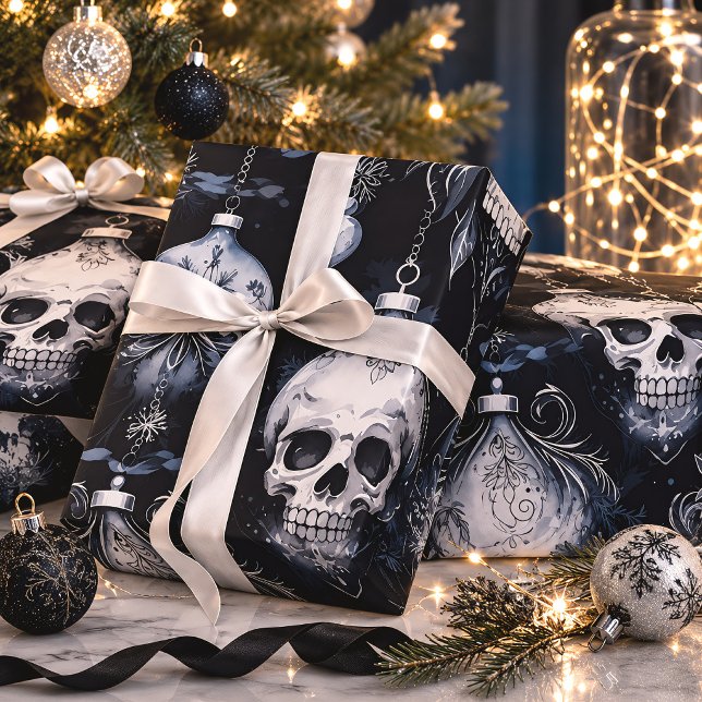 Papel De Presente Capacidades de Natal Gótica (Criador carregado)