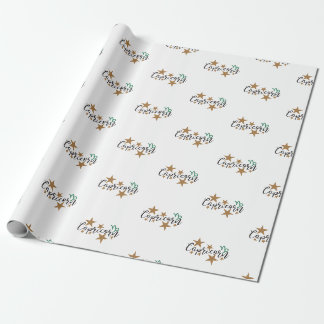 Papel De Presente Capricórnio Wraping Paper - Fundo Branco