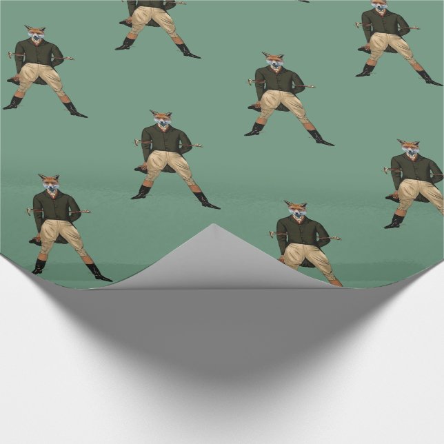 Papel De Presente Captura de raposa-da-safra (Ponta)