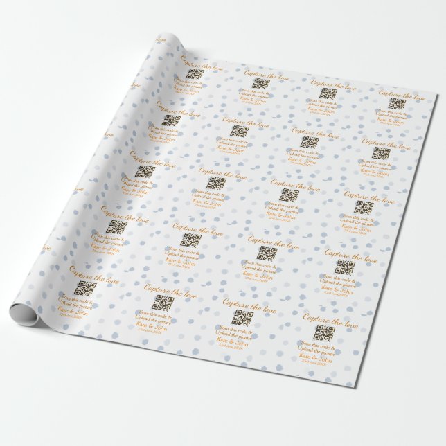 Papel De Presente Capturar o amor adicionar imagem de carregamento d (Desenrolado)
