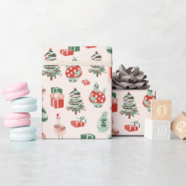 Papel De Presente cara da festa de natal