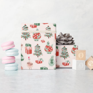 Papel De Presente cara da festa de natal