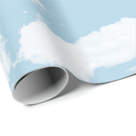 Papel De Presente Cara nas nuvens
