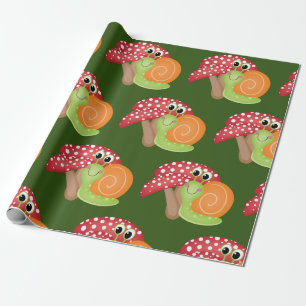 Papel De Presente Caracol